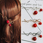 Red Cherry Hairpin