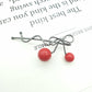 Red Cherry Hairpin