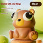 Creative Eye-popping Stuff Squeezing Toy Decompression Little Doll