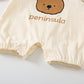 Bear Print Baby Romper