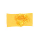 Satin Cloth Mesh Flower Rose Baby Headband