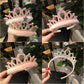 Sequined Crystal Crown